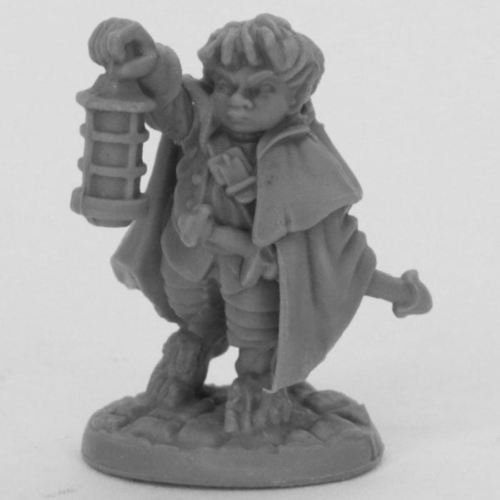 Reaper Miniatures Bones Black: Bergamot, Halfling Scout - Lost City Toys