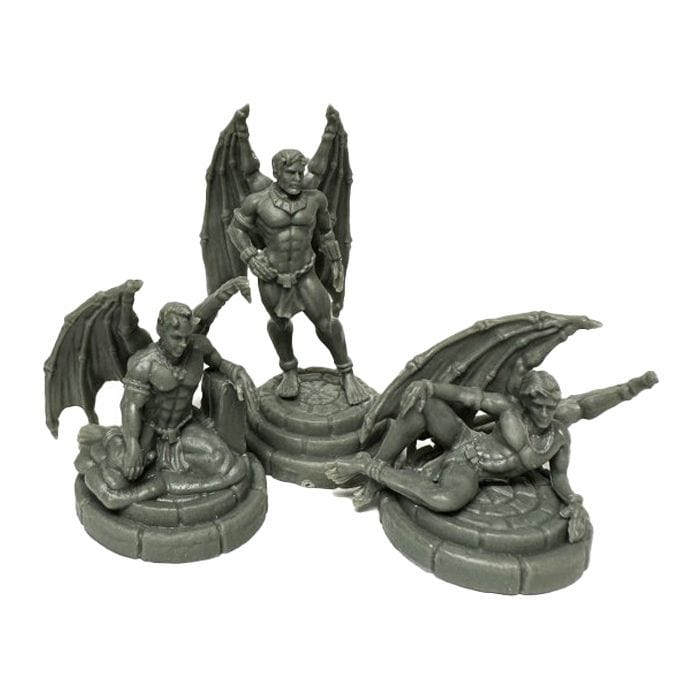 Reaper Miniatures Bones Black: Demonic Temptation: Incubi - Lost City Toys