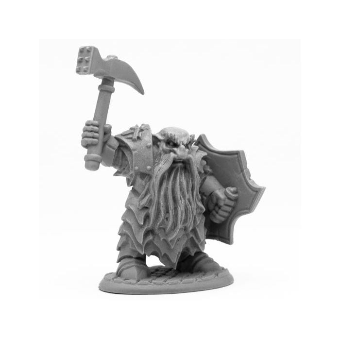 Reaper Miniatures Bones Black: Enlarged Dark Dwarf Smiter - Lost City Toys