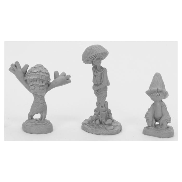 Reaper Miniatures Bones Black: Fungoids (3) - Lost City Toys