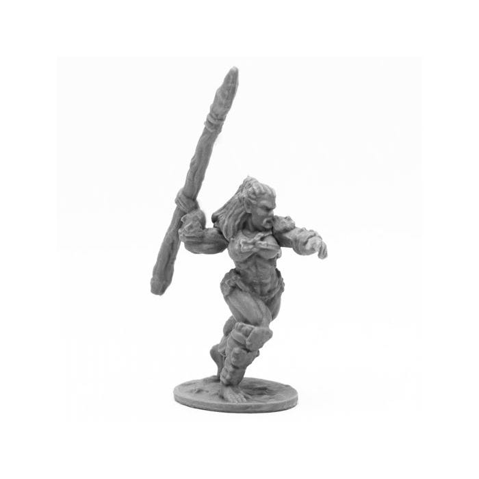 Reaper Miniatures Bones Black: Jade Fire Spearman - Lost City Toys