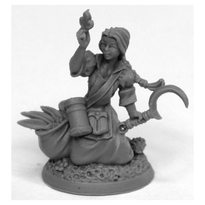 Reaper Miniatures Bones Black: Juliana, Herbalist - Lost City Toys