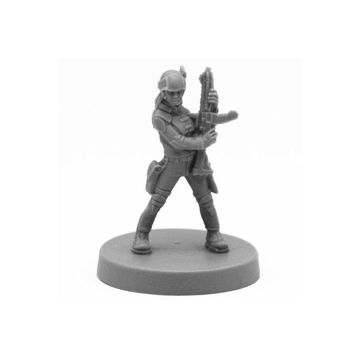 Reaper Miniatures Bones Black: Tess, Adventuring Heroine - Lost City Toys