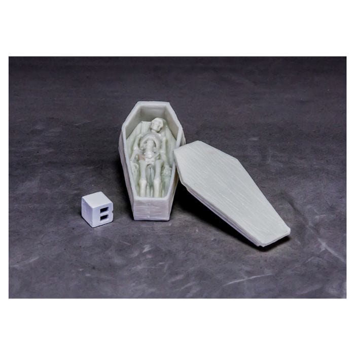 Reaper Miniatures Bones: Coffin And Corpse - Lost City Toys