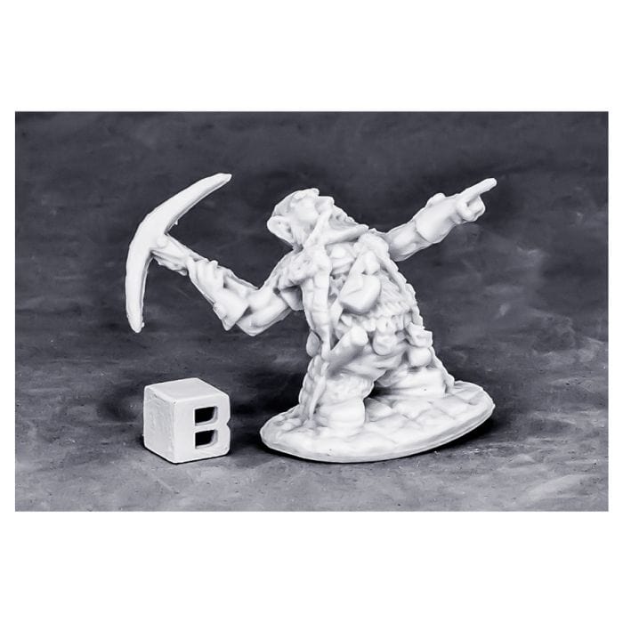 Reaper Miniatures Bones: Dwarf Master Of The Hunt - Lost City Toys