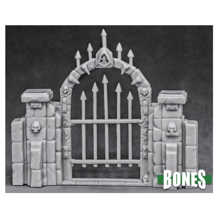 Reaper Miniatures Bones: Graveyard Fence Gate - Lost City Toys