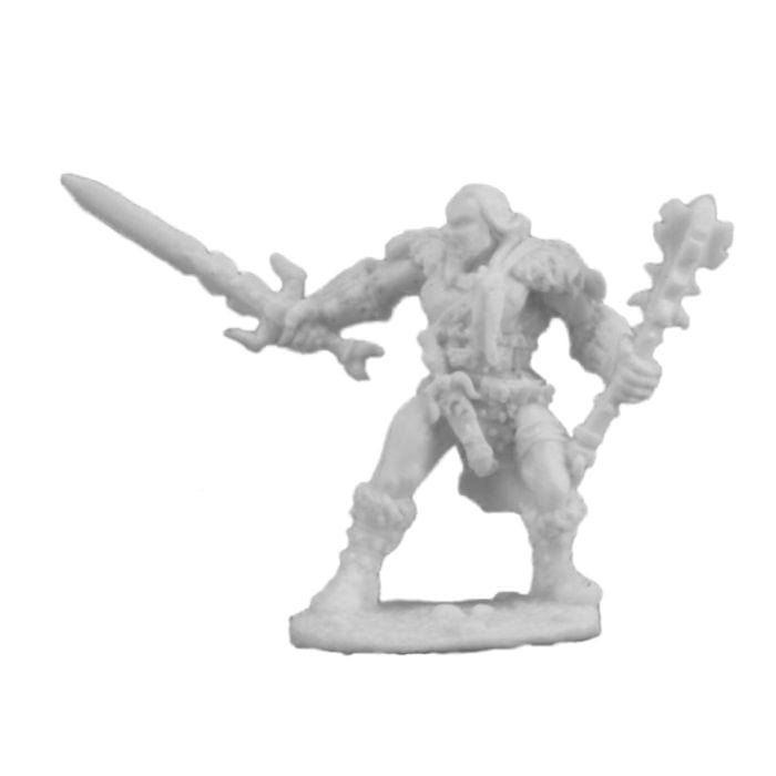 Reaper Miniatures Bones: Grundor Hoardtaker, Barbarian - Lost City Toys