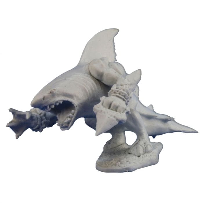 Reaper Miniatures Bones: Karnege Gorefathom, Sharkman - Lost City Toys