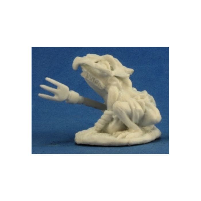 Reaper Miniatures Bones: Mudcroak, Squog Shaman - Lost City Toys