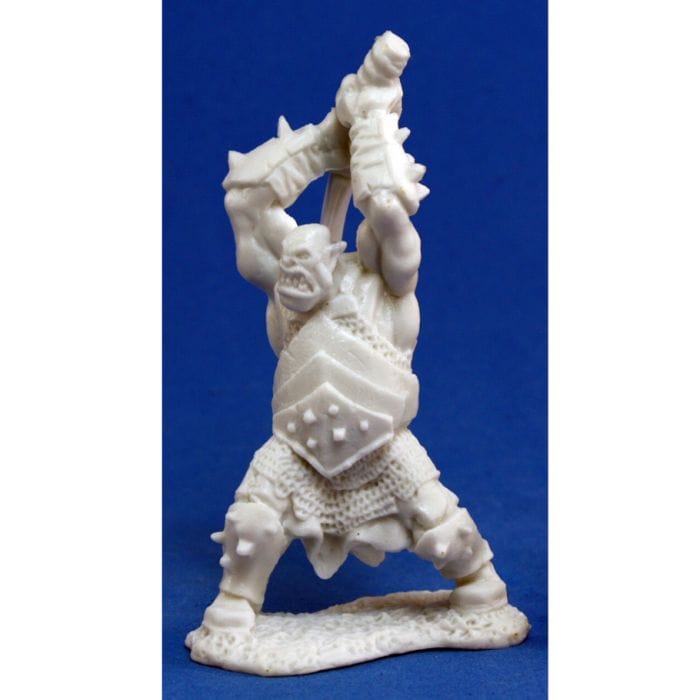 Reaper Miniatures Bones: Orc Berserker (Two Handed Sword) - Lost City Toys