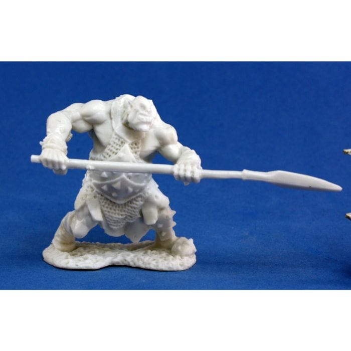 Reaper Miniatures Bones: Orc Hunter (Spear) - Lost City Toys