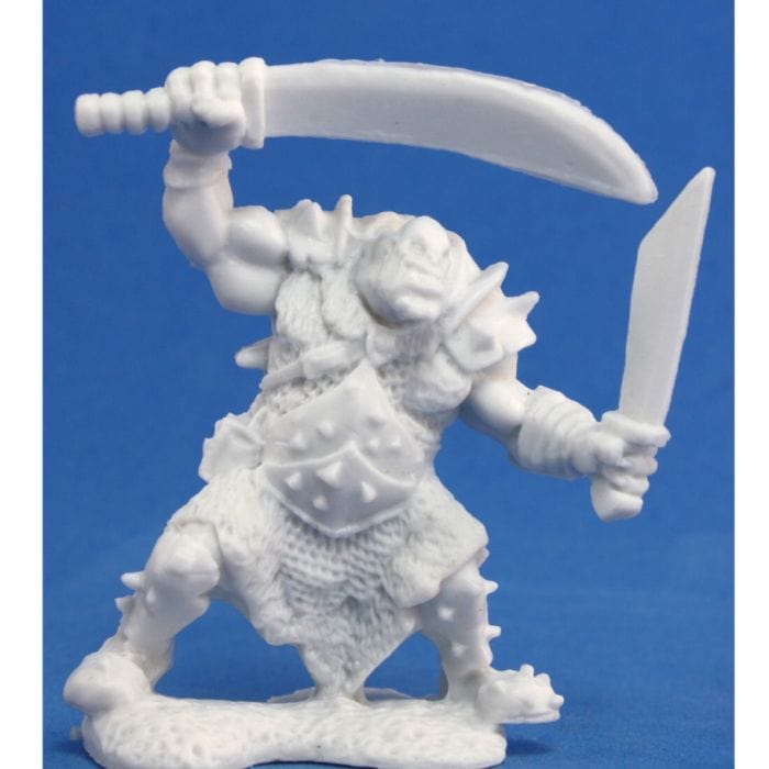 Reaper Miniatures Bones: Orc Stalker (Two weapons) - Lost City Toys