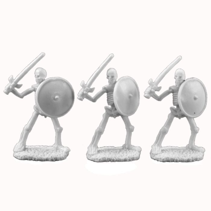 Reaper Miniatures Bones: Skeletal Swordsmen (3) - Lost City Toys