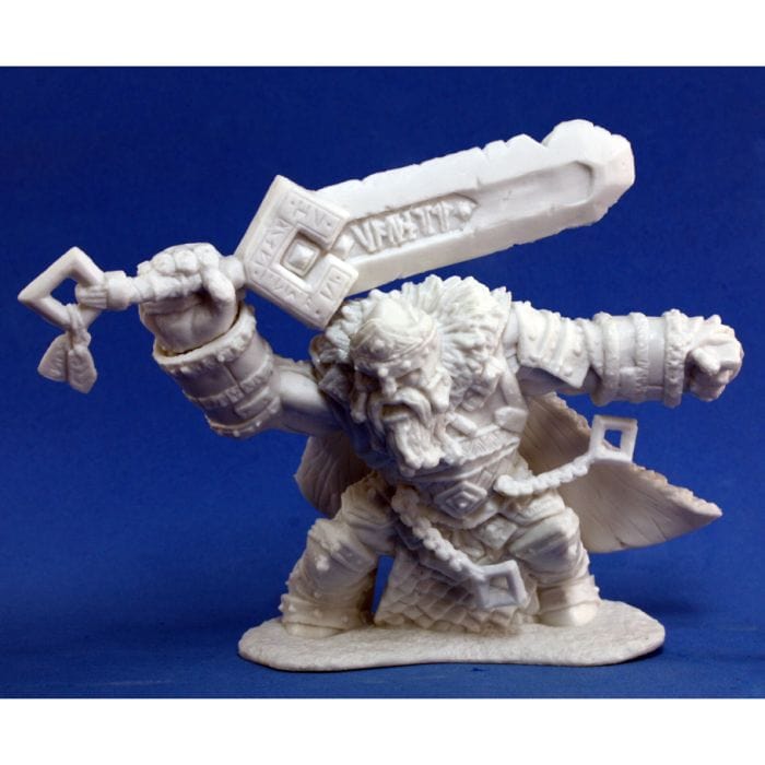 Reaper Miniatures Bones: Skorg Ironskull, Fire Giant King - Lost City Toys