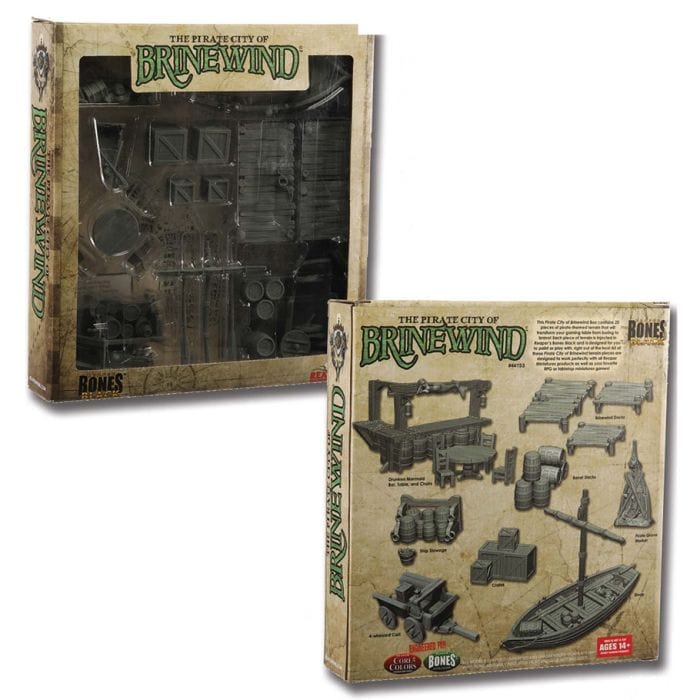 Reaper Miniatures Bones: The Pirate City of Brinewind: Boxed Set - Lost City Toys