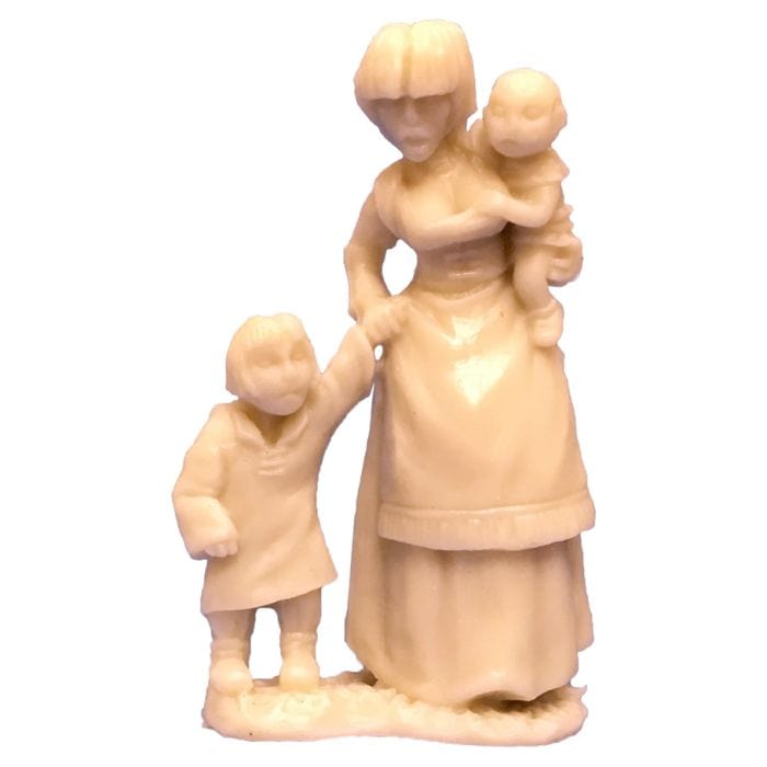 Reaper Miniatures Bones: Townsfolk: Mom & Kids - Lost City Toys