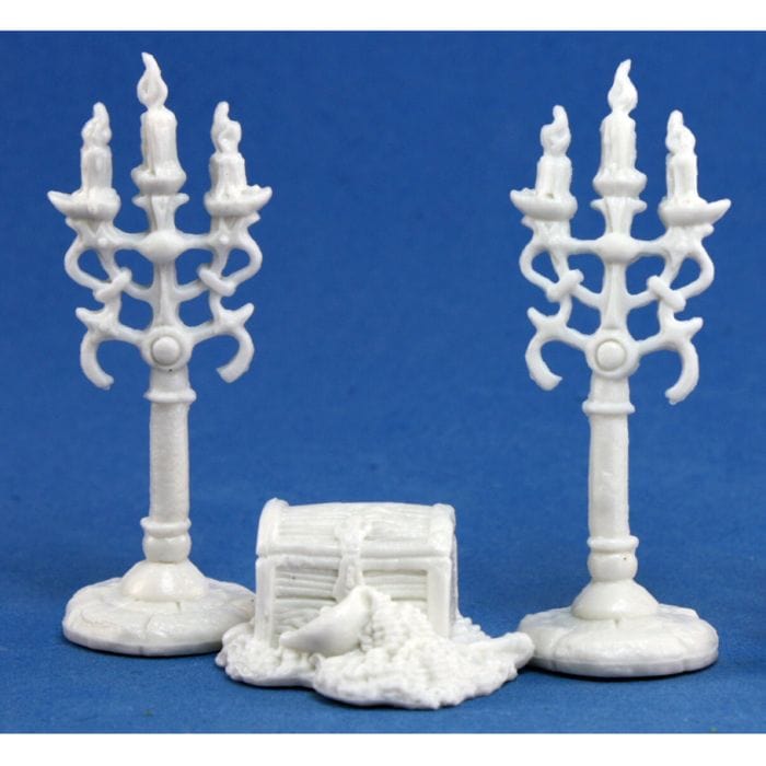 Reaper Miniatures Bones: Treasure & Candleabra - Lost City Toys