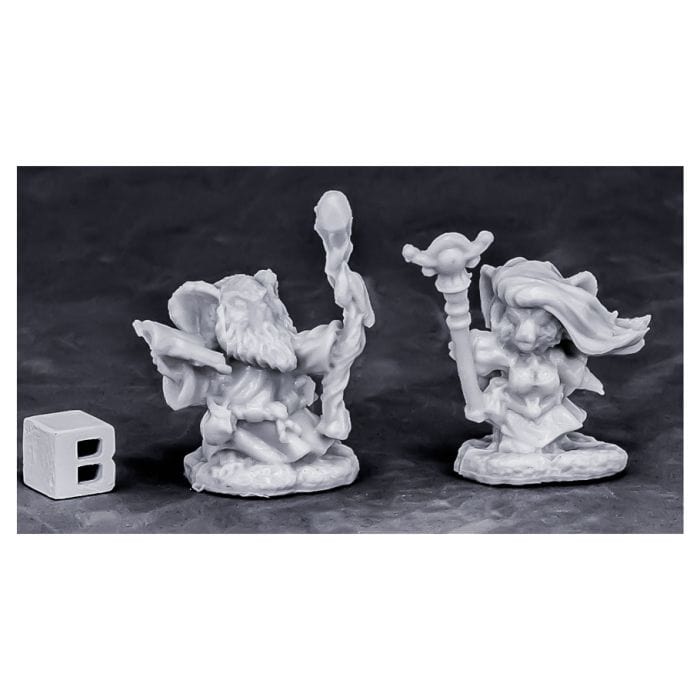 Reaper Miniatures Bones: Wizard Mouslings (2) - Lost City Toys