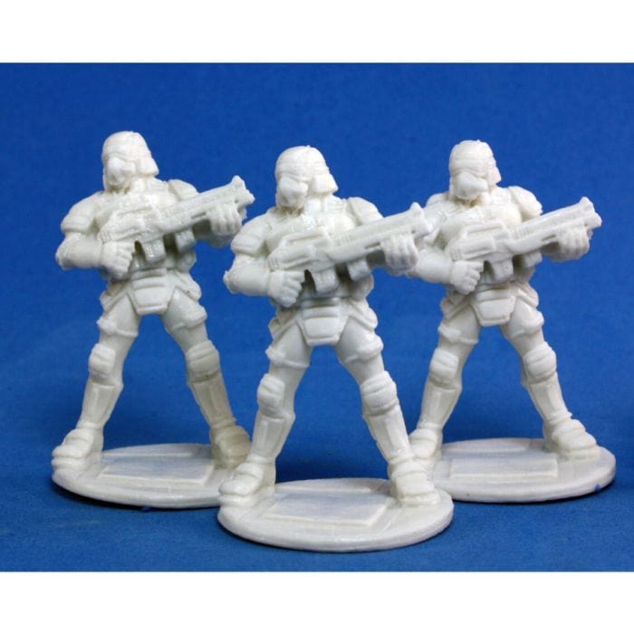 Reaper Miniatures Chronoscope: Bones: Nova Corp: Soldier (3) - Lost City Toys