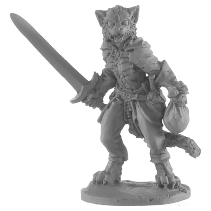 Reaper Miniatures Dark Heaven Legends: Catfolk Rogue - Lost City Toys