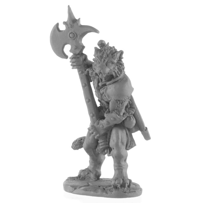 Reaper Miniatures Dark Heaven Legends: Catfolk Warrior - Lost City Toys