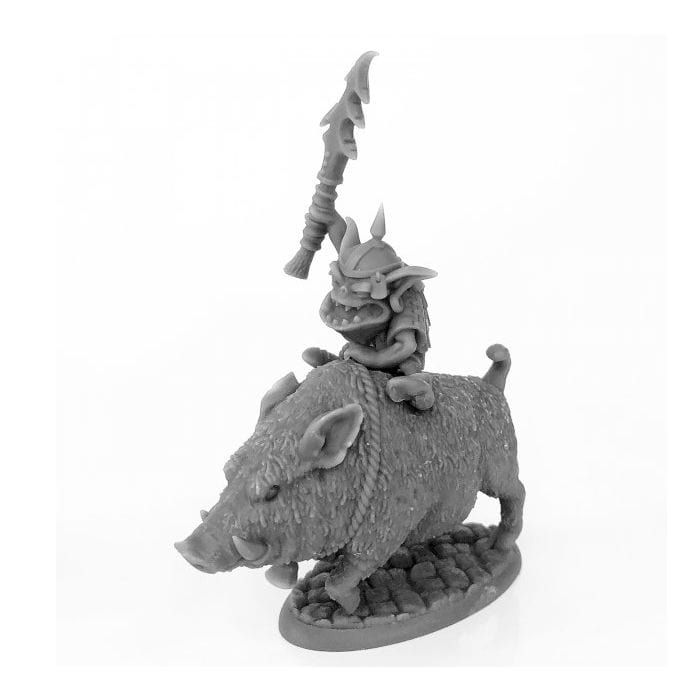 Reaper Miniatures Dark Heaven Legends: Norker Boss on War Pig - Lost City Toys