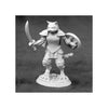 Reaper Miniatures Dark Heaven Legends: Steelclaw, Catfolk Paladin - Lost City Toys