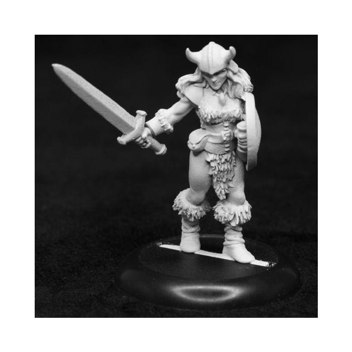 Reaper Miniatures Dungeon Dwellers: Jana Frostwind, Barbarian - Lost City Toys