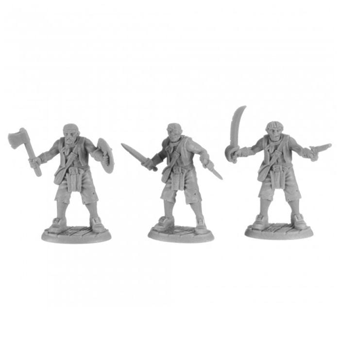 Reaper Miniatures Legends: Build - a - Figure Modular Pirate (3) - Lost City Toys