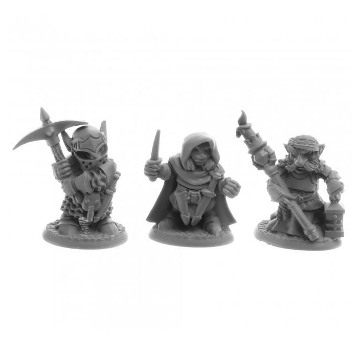 Reaper Miniatures Legends: Deep Gnome Adventurers (3) - Lost City Toys