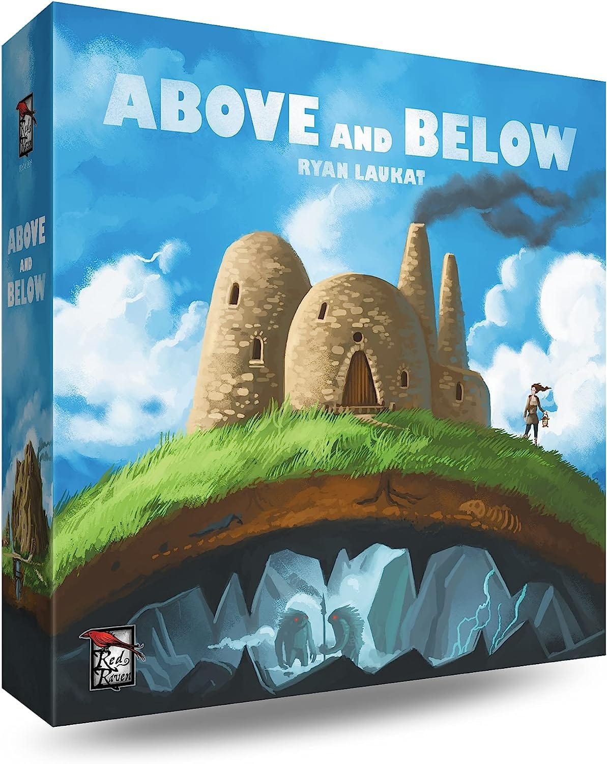 Red Raven Games Above and Below - Lost City Toys
