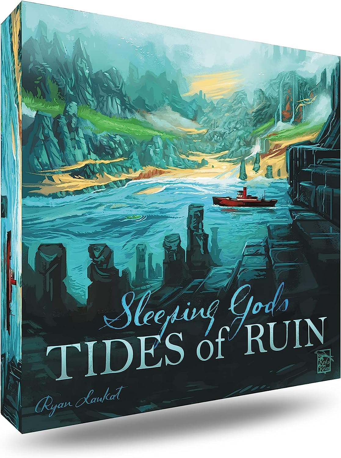 Red Raven Games Sleeping Gods: Tide of Ruin Expansion - Lost City Toys