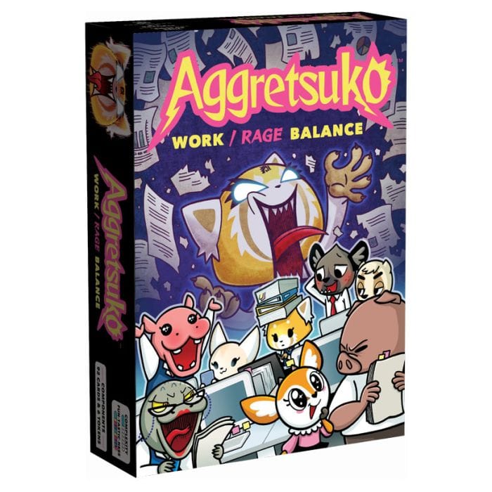 Renegade Game Studios Aggretsuko Work/Rage Balance - Lost City Toys