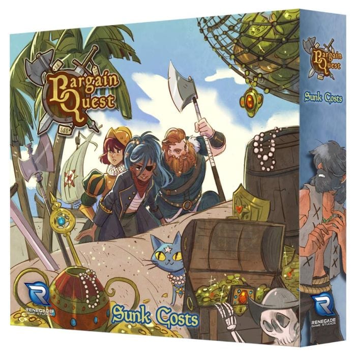 Renegade Game Studios Bargain Quest: Sunken Costs Expansion - Lost City Toys