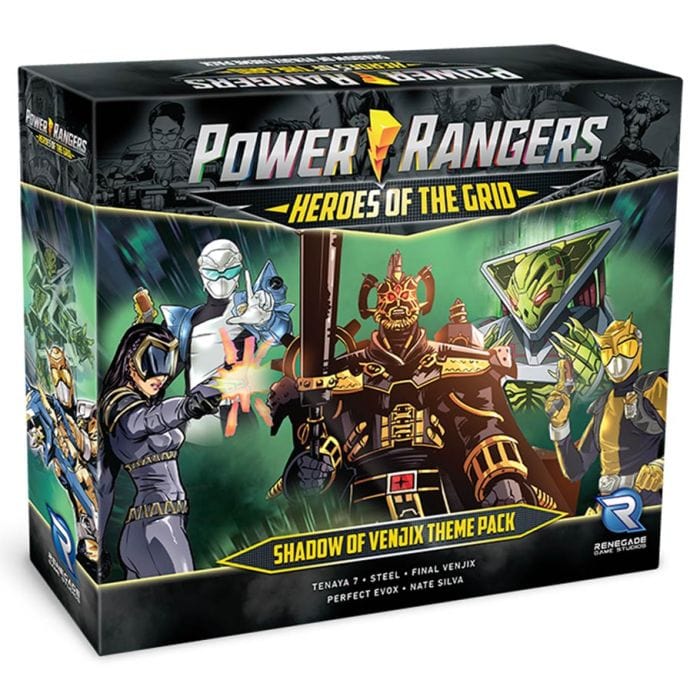 Renegade Game Studios Board Games Power Rangers: Heroes of the Grid: Shadow of Venjix Theme Pack