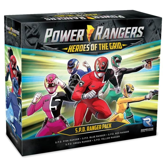 Renegade Game Studios Board Games Renegade Game Studios Power Rangers: Heroes of the Grid: S.P.D. Ranger Pack