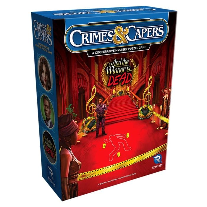 Renegade Game Studios Crimes & Capers: And the Winner is...DEAD! - Lost City Toys