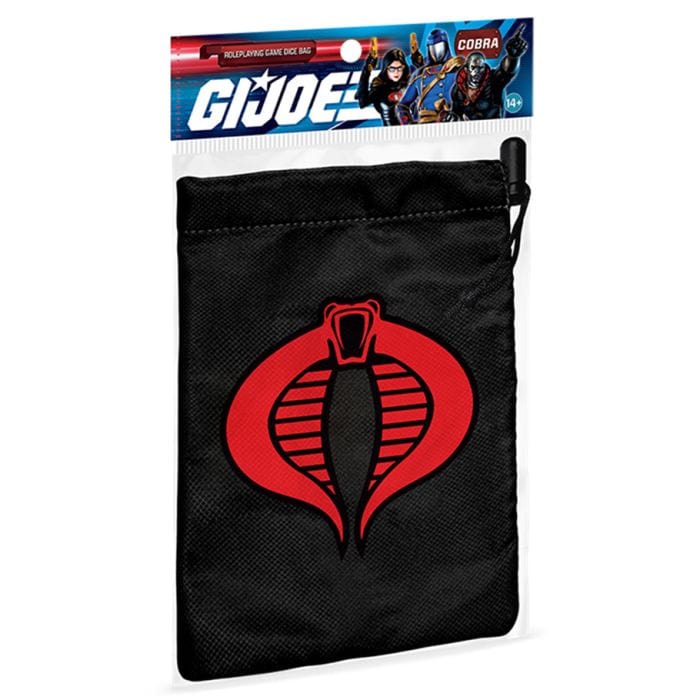 Renegade Game Studios Dice and Dice Bags Renegade Game Studios G.I. JOE Roleplaying Game: Cobra Dice Bag