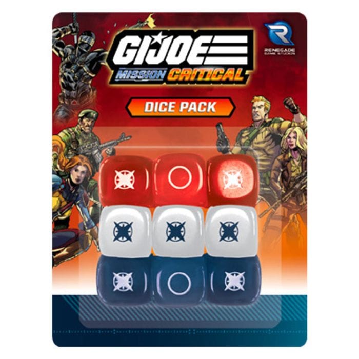 Renegade Game Studios G.I. JOE: Mission Critical: Dice Pack - Lost City Toys