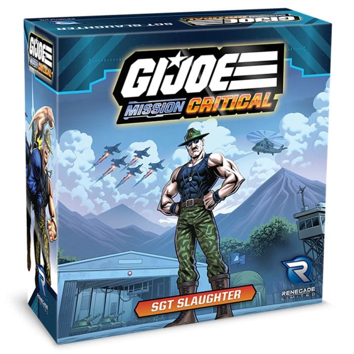 Renegade Game Studios G.I. JOE: Mission Critical: Sgt Slaughter Figure Pack - Lost City Toys