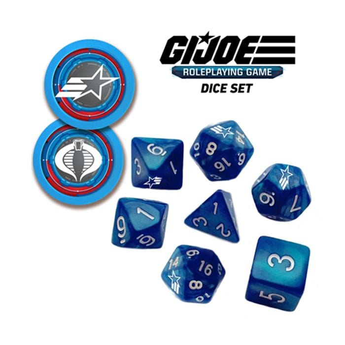 Renegade Game Studios G.I. JOE Roleplaying Game Dice Set - Lost City Toys