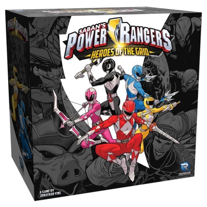 Renegade Game Studios Miniatures and Miniature Games Renegade Game Studios Power Rangers: Heroes of the Grid