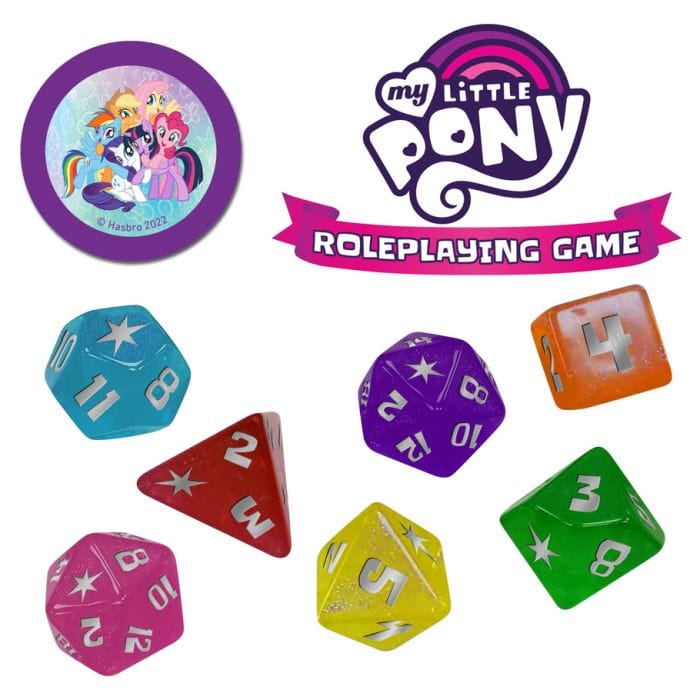 Renegade Game Studios My Little Pony RPG: Dice Set - Lost City Toys