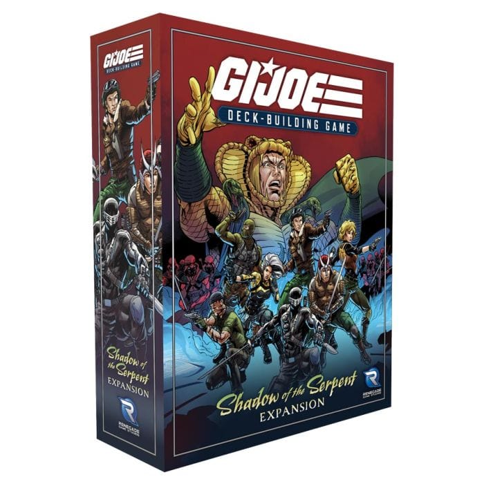 Renegade Game Studios Non Collectible Card Games G.I. JOE Deck-Building Game: Shadow of the Serpent Expansion