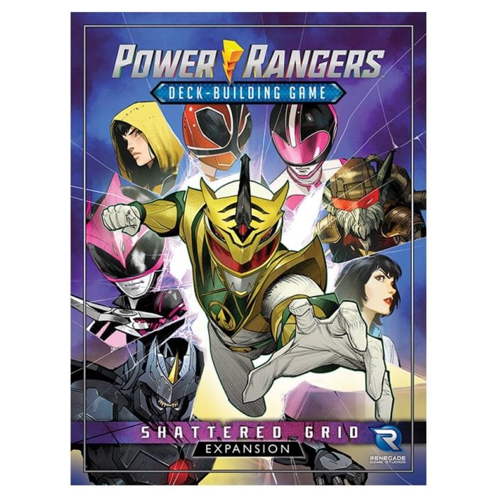 Renegade Game Studios Non Collectible Card Games Renegade Game Studios Power Rangers Deck-Building Game: Shattered Grid Expansion