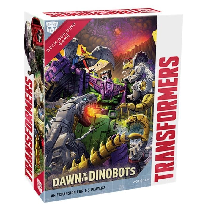 Renegade Game Studios Non Collectible Card Games Transformers Deck-Building Game: Dawn of the Dinobots Expansion