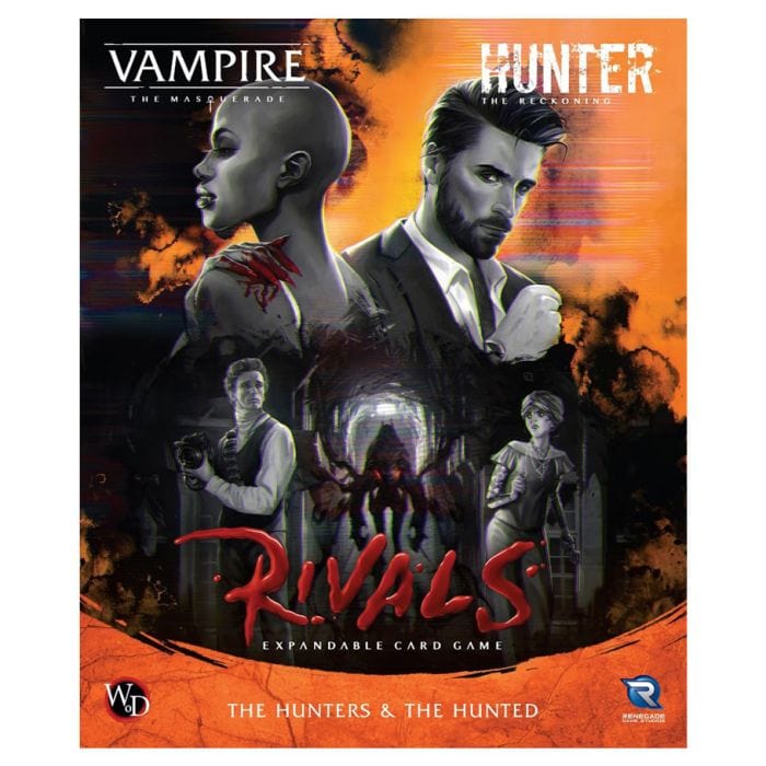 Renegade Game Studios Non Collectible Card Games Vampire: The Masquerade: Rivals: The Hunters & The Hunted Expansion