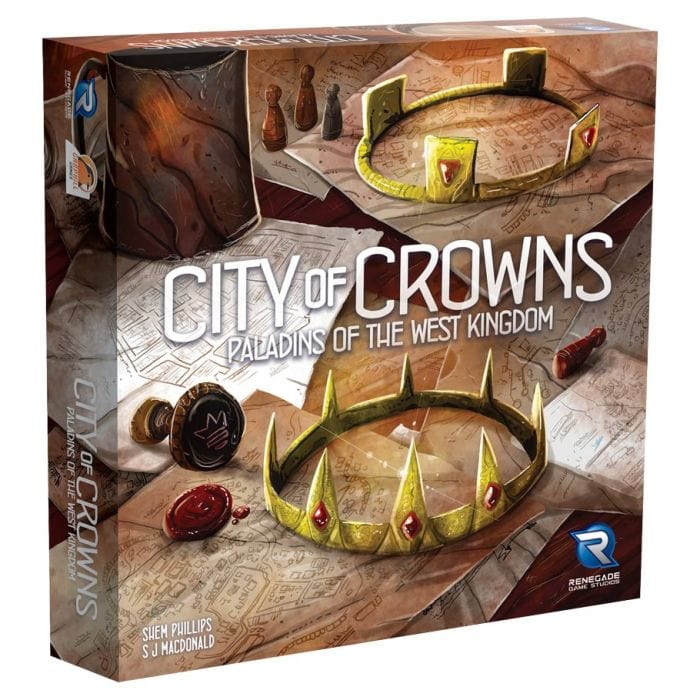 Renegade Game Studios Paladins of the West Kingdom: City of Crowns - Lost City Toys