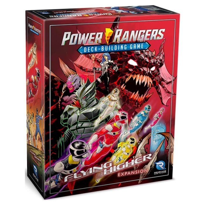 Renegade Game Studios Power Rangers Deck - Building Game: Flying Higher Expansion - Lost City Toys