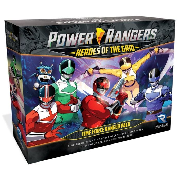Renegade Game Studios Power Rangers: Heroes of the Grid: Time Force Ranger Pack - Lost City Toys